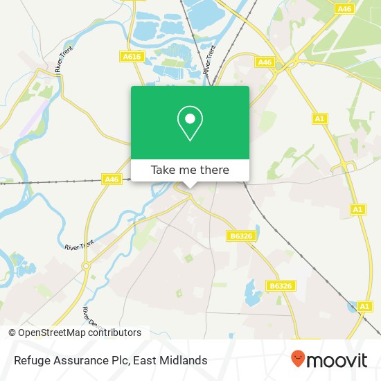 Refuge Assurance Plc map