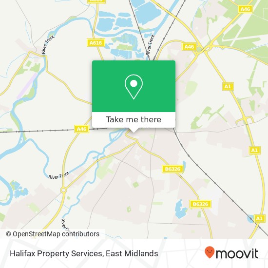 Halifax Property Services map