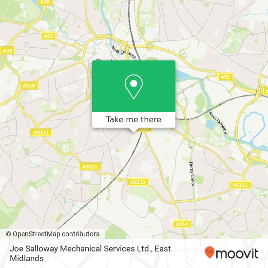 Joe Salloway Mechanical Services Ltd. map