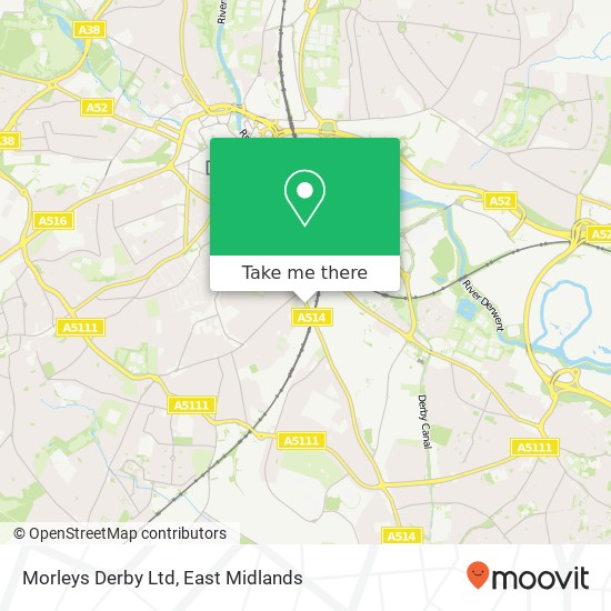 Morleys Derby Ltd map