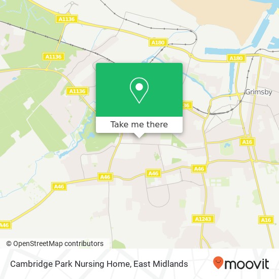 Cambridge Park Nursing Home map