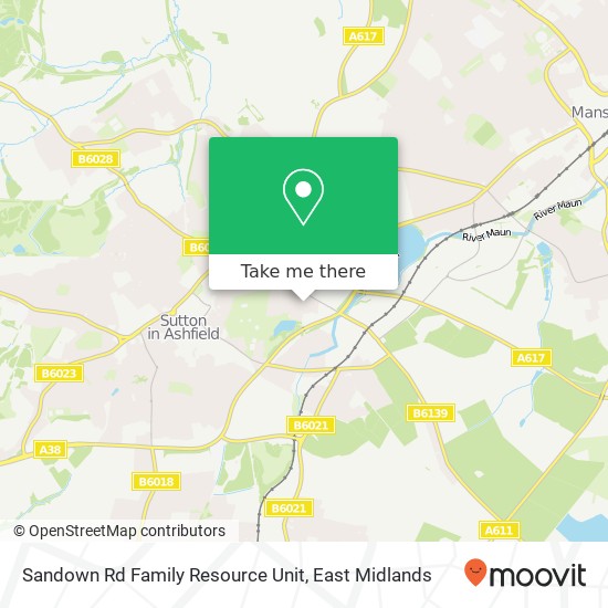 Sandown Rd Family Resource Unit map