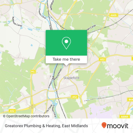 Greatorex Plumbing & Heating map
