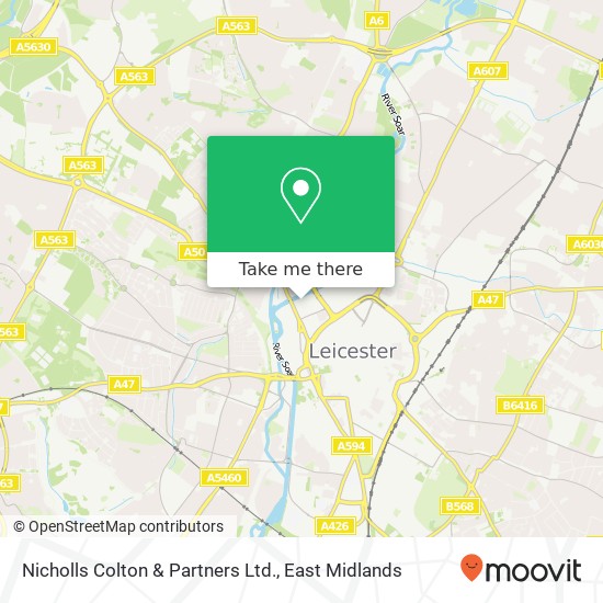 Nicholls Colton & Partners Ltd. map