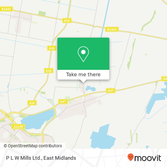 P L W Mills Ltd. map