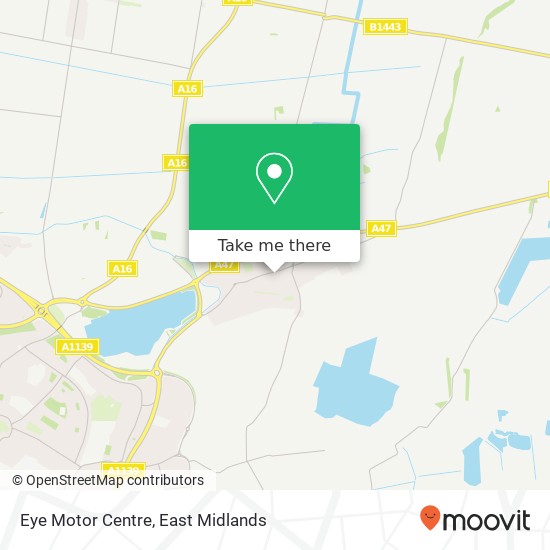 Eye Motor Centre map