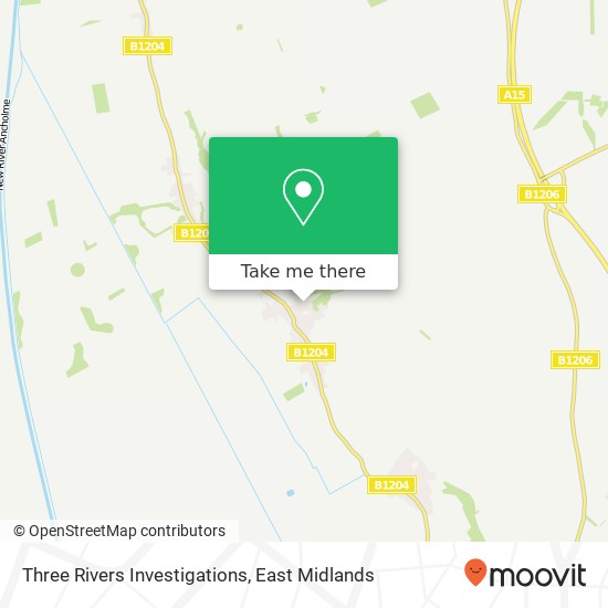Three Rivers Investigations map