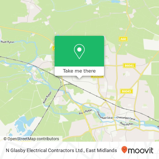 N  Glasby Electrical Contractors Ltd. map