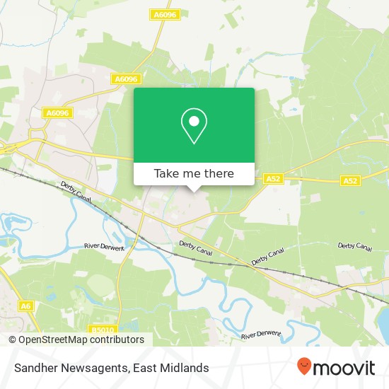 Sandher Newsagents map