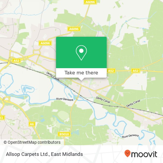 Allsop Carpets Ltd. map