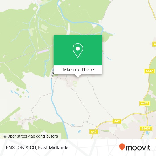ENSTON & CO map