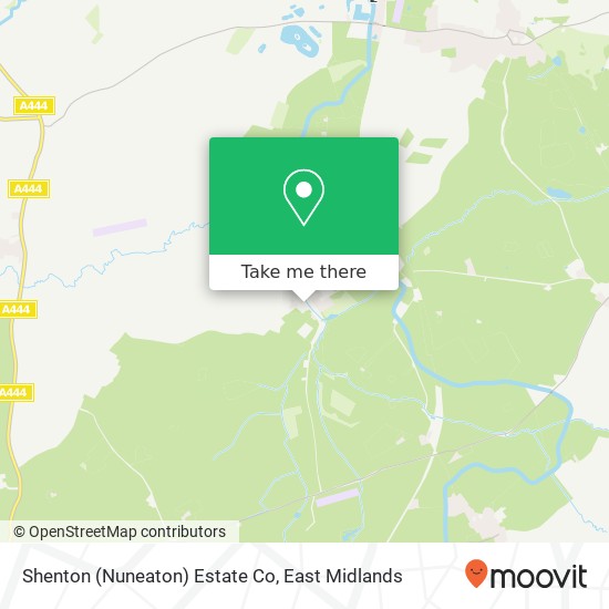 Shenton (Nuneaton) Estate Co map