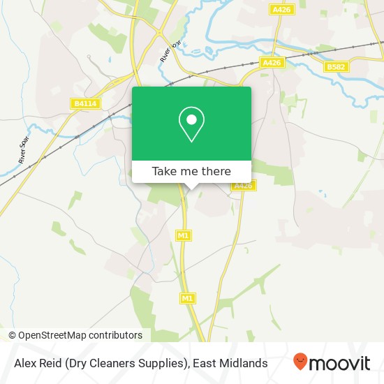 Alex Reid (Dry Cleaners Supplies) map
