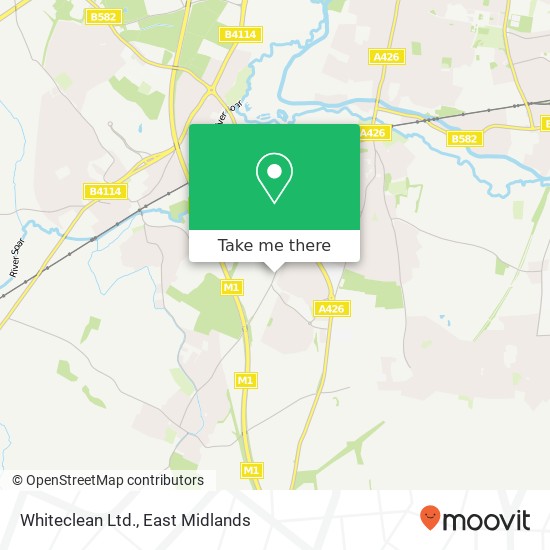 Whiteclean Ltd. map