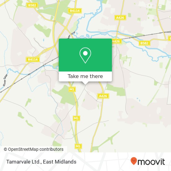 Tamarvale Ltd. map