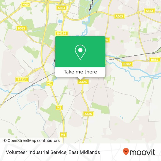 Volunteer Industrial Service map