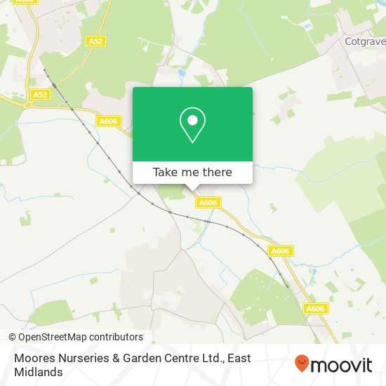 Moores Nurseries & Garden Centre Ltd. map