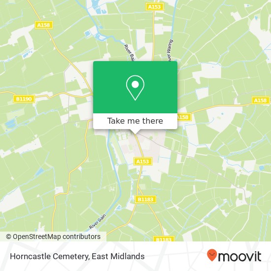 Horncastle Cemetery map