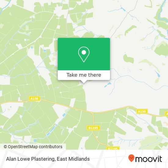 Alan Lowe Plastering map