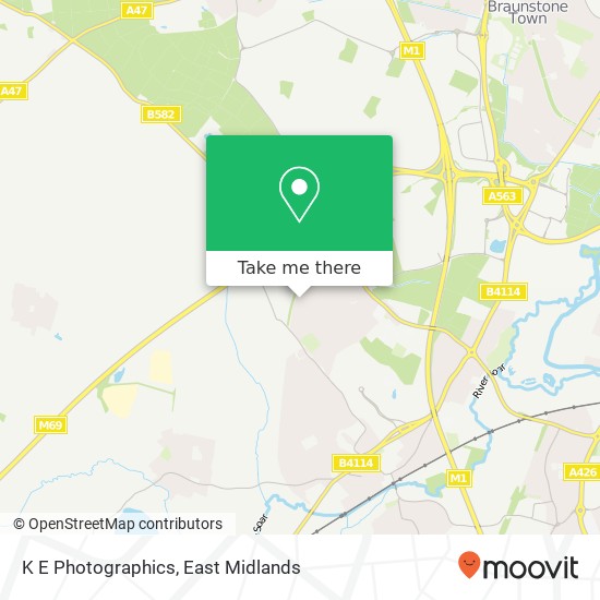 K E Photographics map