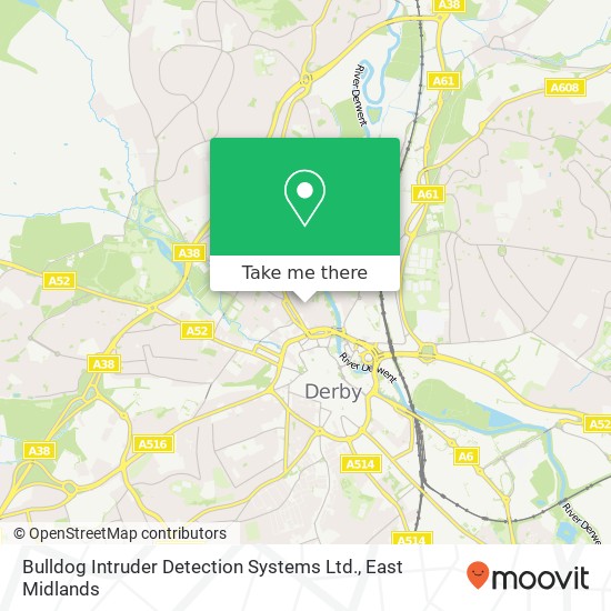 Bulldog Intruder Detection Systems Ltd. map