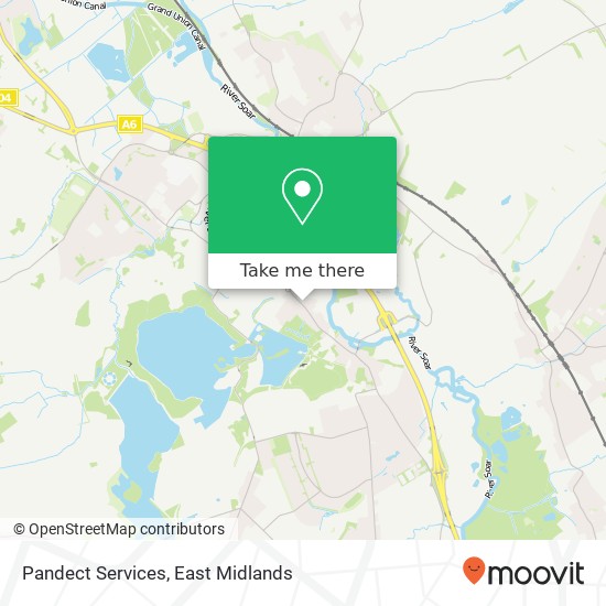 Pandect Services map