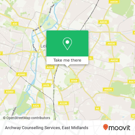 Archway Counselling Services map