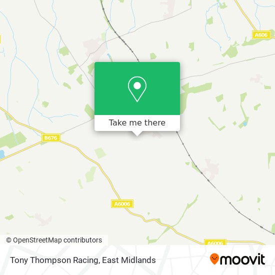 Tony Thompson Racing map
