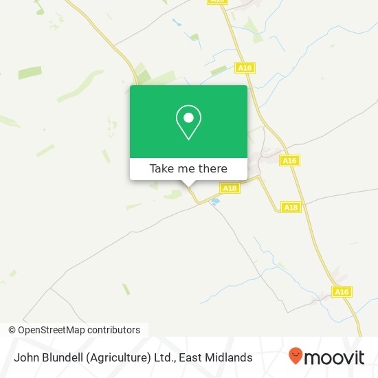 John Blundell (Agriculture) Ltd. map