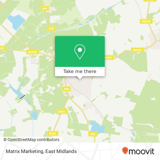 Matrix Marketing map