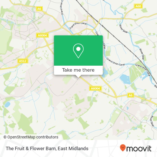 The Fruit & Flower Barn map