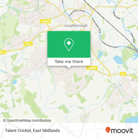 Talent Cricket map