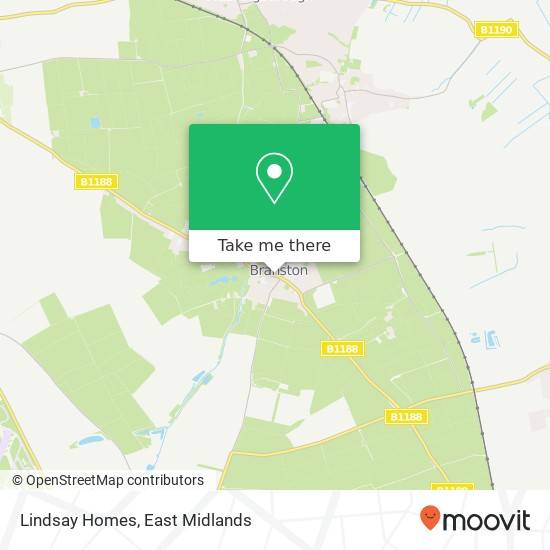 Lindsay Homes map