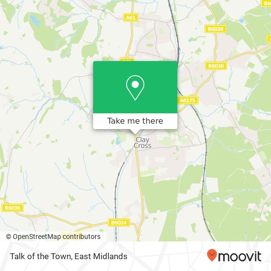 Talk of the Town map