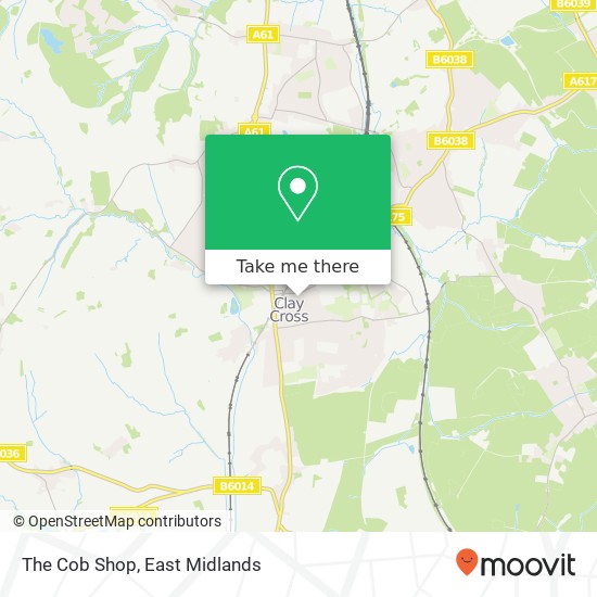 The Cob Shop map