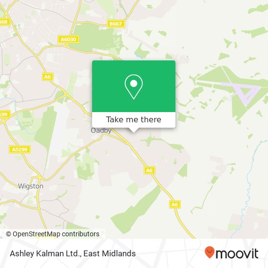 Ashley Kalman Ltd. map