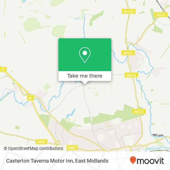 Casterton Taverna Motor Inn map