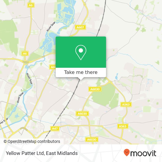 Yellow Patter Ltd map