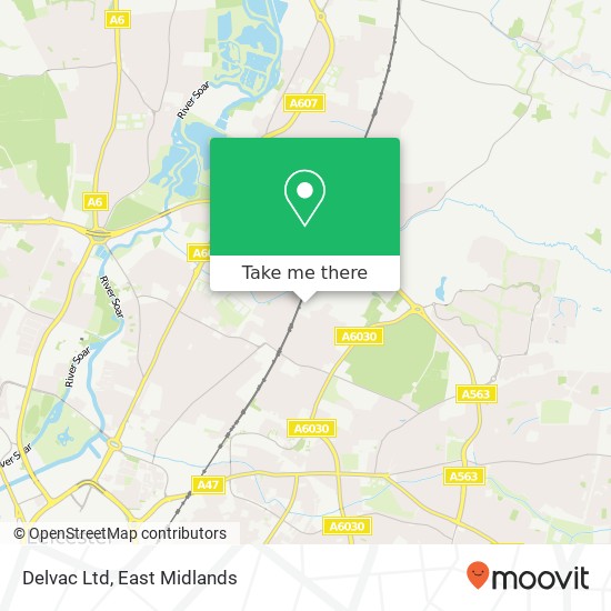 Delvac Ltd map