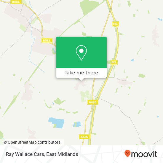 Ray Wallace Cars map