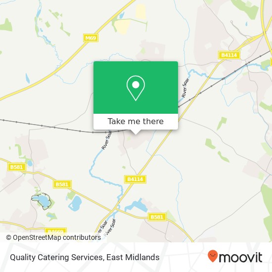 Quality Catering Services map