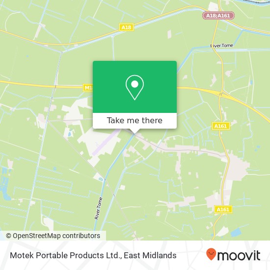 Motek Portable Products Ltd. map
