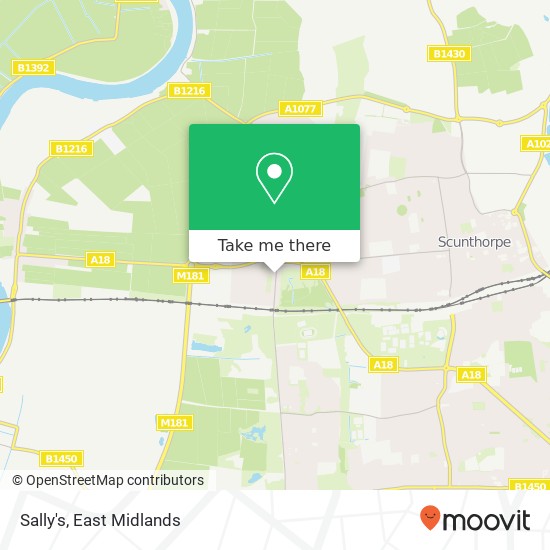 Sally's map