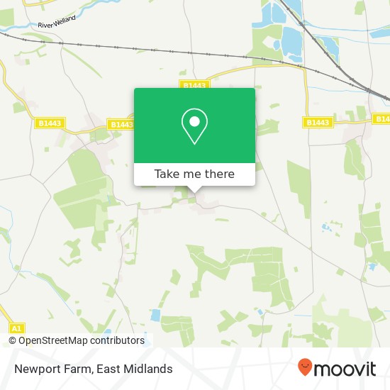 Newport Farm map