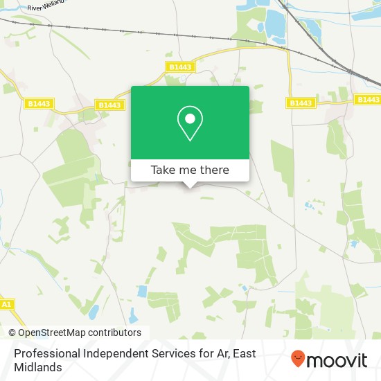 Professional Independent Services for Ar map