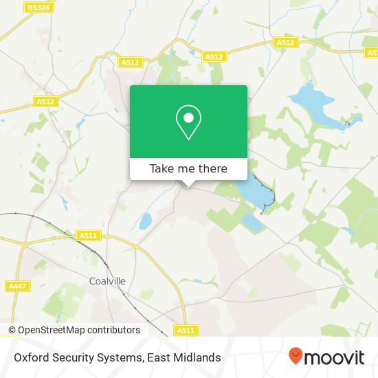 Oxford Security Systems map