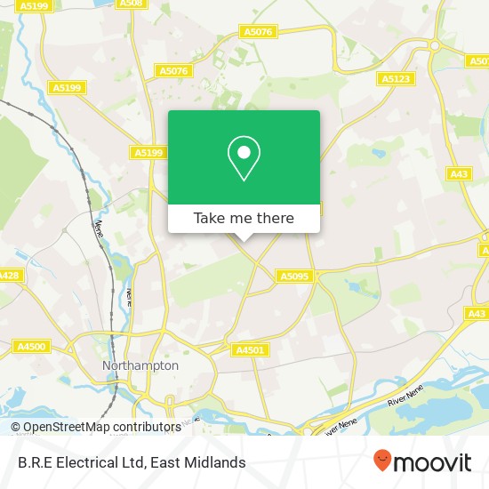 B.R.E Electrical Ltd map