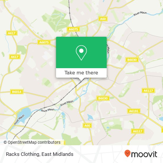 Racks Clothing map