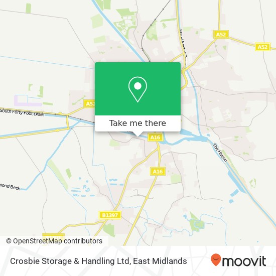 Crosbie Storage & Handling Ltd map