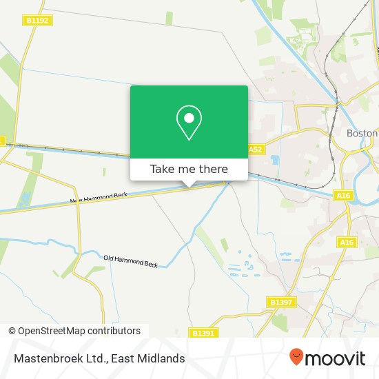 Mastenbroek Ltd. map